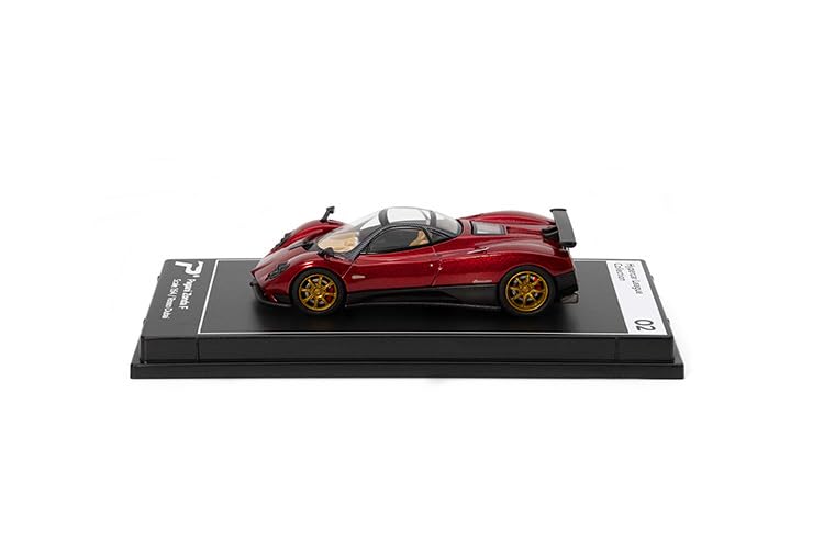 Amazon.com: PosterCars - 1:64 Scale Pagani Zonda F Rosso Dubi
